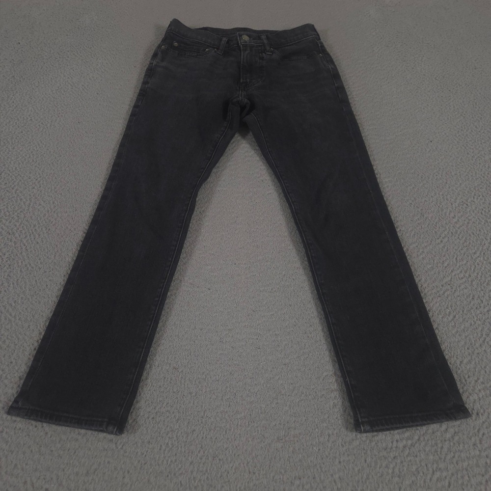 Abercrombie & Fitch Jeans Mens 28x28 Black Langdon Skinny Stretch Denim Pants